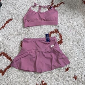 NWT- Cuffy’s- Sz 2- Rosehip- HR Women’s 🎾 Skirt- Shorts w/ grippers